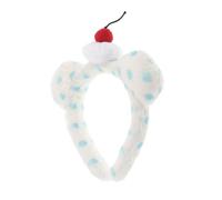 PENIKOKO Fascia Orecchie Animali Peluche Per Cosplay Cute Cherry Bear Ears Headband Per Halloween Accessorio Fotografico Per Donne e Ragazze
