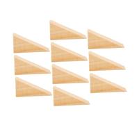 PENIKOKO Fermaporta in Antiscivolo Cunei Triangolari Per Porte Set Da 10 Pezzi Dimensioni 6x2x3cm Protezione Anticollisione Per Pavimenti Lisci