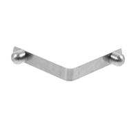 PENIKOKO Fibbia a Molla Per Stampelle in Acciaio Leggera, Clip a Scatto a Forma Di v Schegge Di Bloccaggio Fai Da Te, Accessorio Regolabile Per Bastoni Da Passeggio e Ausili Per La Mobilità