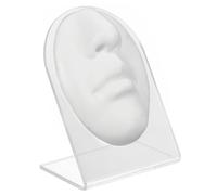PENIKOKO Finto per Pratica Piercing con Supporto Silicone per Allenamento al Piercing Naso e Bocca Display Formazione Didattica Leggera e Compatta