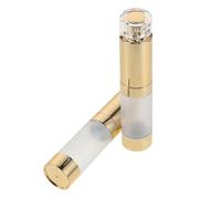 PENIKOKO Flaconi per Crema Occhi 15 Ml con Applicatore Massaggiante e Pompa Airless, Contenitori Cosmetici Ricaricabili Portatili per Massaggi Facciali e Uso da Viaggio