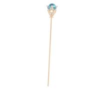 PENIKOKO forcina antica Tornante Accessori per bastoncino per forcina per le donne bacchette per ragazza bacchette cinesi per vale a dire Lega di zinco Blu