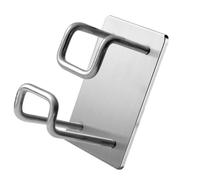 PENIKOKO Gancio da Parete per Lavello e Bagno in Acciaio Inossidabile Portata Elevata Senza Supporto per Appendi Asciugamani Bacinelle e Utensili da Cucina Organizer