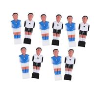 PENIKOKO Giocatori Di Calcio Balilla 10 Pezzi Statuine Per Biliardino Accessori Resistenti Facile Installazione Sostituzione Giocattolo Da Calcio Per Tavolo Da Gioco