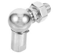 PENIKOKO Giunto Sferico Tirante con Filettatura Dritta e Controfiletto in Acciaio al Carbonio Cuscinetto Resistente per Testa Sfera Asta di Collegamento Auto Facile da Installare e