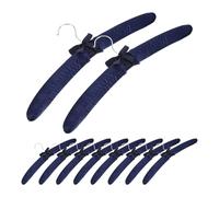 PENIKOKO Grucce Imbottite Antiscivolo per Camicette e Maglioni senza Spalla, Set da 10 Pezzi Colore Blu Scuro, Grucce per Gonne e Abiti da Sposa, Protezione Tessuti e Risparmio