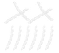 PENIKOKO Guaina a Spirale Trasparente per Cavo Cambio Bici 10 Pezzi in Gomma Resistente all’invecchiamento Protezione Flessibile Antigroviglio per Cavi Freno e Deragliatore Adatta