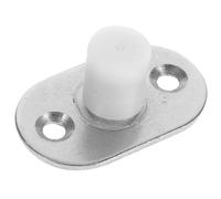 PENIKOKO Guida a Pavimento per Porta Scorrevole in Nylon e Ferro, Guida a Rulli per Porte a Scomparsa, Accessorio di Arresto per Porte Scorrevoli e Battenti, Facile Installazione per Uso