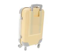 PENIKOKO Mini Scatola Cosmetica Trolley Per Viaggi Organizzatore Trasparente Per Ciglia Finte e Trucco Piccola Valigia Per Make-up Per Ufficio e Feste