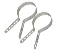 PENIKOKO Morsetto per Silenziatore Moto 50cc-80cc in Metallo Resistente, Staffa di Serraggio Supporto per Montaggio Sicuro e Manutenzione Rapida, Set da 2 Pezzi per Moto da Cross e