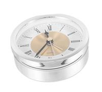 PENIKOKO Orologio al Quarzo di Forma Circolare Incassato con Movimento Preciso Design Elegante e Artigianato Raffinato per Progetti Fai da Te Decorazione da Tavolo o Parete per Casa e