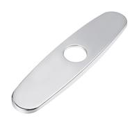 PENIKOKO Piastra Decorativa Rubinetto in Acciaio Inossidabile con Arrotondati Copriforo Lavello per Foro Facile Installazione e Tenuta Perdite