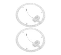 PENIKOKO Plafoniera LED Rotonda 36w Bianco Freddo 6000k con Supporto Magnetico, Lampada da Soffitto a LED per Cucina, Camera da Letto e Soggiorno, Set da 2 Pezzi Facile da