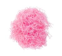 PENIKOKO Rafia Parnazione Grattugiata Presente Colore Riempitivo Brandelli Decorazione Riempimento Dell'imballaggio Straccia per Cose Rosa