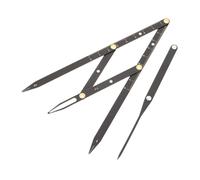 PENIKOKO Rigotto misurazione del sopracciglio Brow Chrome governate Scala della fronte righello per la mappatura sopracciglia righello per sopracciglia in acciaio inossidabile