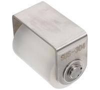 PENIKOKO Rotella per Cancello Scorrevole in Acciaio Inox 304 con Ruota in Nylon Silenziosa Rullo Guida per Porte Scorrevoli da 40 MM con Puleggia Fissa per Porte e Finestre Scorrevoli e