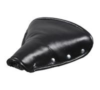 PENIKOKO Sella per Bici Vintage in Pelle Morbida Ammortizzanti Cuscino per Sella da Equitazione Comodo e Resistente Adatto per Bici d'Epoca e Tricicli Neri