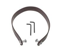 PENIKOKO Set Manico in Pelle PU per Secchio Pediluvio in Legno con Cinghia Sostitutiva, Supporto Robusto e Presa Antiscivolo, Accessorio per Spa e Trattamenti Benessere a Casa