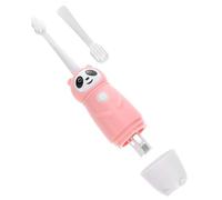 PENIKOKO Spazzolino Elettrico Per Bambini Set, Morbide Setole Delicate Per Gengive, Design Cartoon Color Rosa, Strumento Pulizia Orale Per Età 3-12 Anni, Facile Da Usare Per Bambini Piccoli