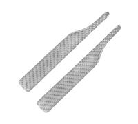 PENIKOKO Striscia Anticollisione Specchietto Retrovisore Auto in Fibra di Carbonio 2 Pezzi Adesivo Antigraffio Aerodinamico per Suv e Camion Protezione Resistente e Facile Installazione