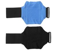 PENIKOKO Supporto per Telefono da Coscia Regolabile 2 Pezzi Fascia Elastica Antiscivolo per Cellulare Borsa Sportiva Resistente all’Acqua per Corsa Palestra Ciclismo e Allenamento