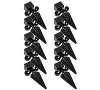 PENIKOKO Terminali per Ringhiere Domestiche 20 Pezzi Punte in Plastica per Recinzione Esterna per Decorazioni di Giardino e Recinzioni Agricole