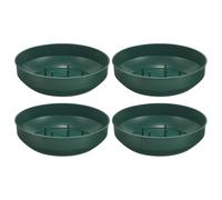 PENIKOKO Vassoio in plastica per composizioni Floreali, Set 4 Pezzi con Ventose, Accessori per Fiori da Tavolo, Indicato per Eventi e Feste
