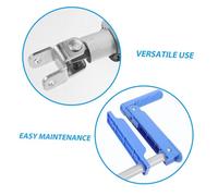 PENIKOKO Vite Manovella in Abs Blu Manovella Regolazione Manuale Per Letti Assistenza Infermieristica Per Regolazione Altezza Sostituzione Della Maniglia Per Letti Pazienti