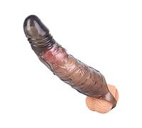 Pénile Ingrandimento Set Ingrandito dal Péne Manica del Péne Dǐldò Trasparente Riutilizzabile