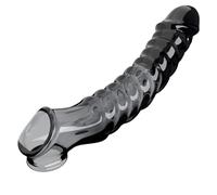 Pénile Ingrandimento Set Ingrandito Espansore Guaina dal Péne Manica del Péne Dǐldò Preservativo Di Silicone Eiaculazione Ritardata Addensato Riutilizzabile,adatta per la vita di dộnñe uømini Cóppîa p