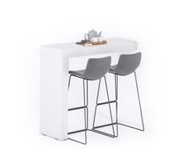 Penisola Evolution 120x40, Bianco Frassino