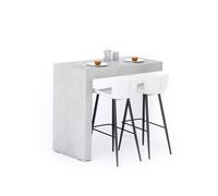 Penisola Evolution 120x60, Grigio Cemento