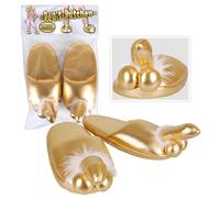 Orion Penis Slippers Gold