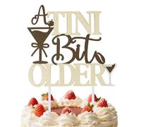 Penitue Decorazione per Torta Un Po' Più Antica, Decorazione per Festa a Tema Espresso Martini Addio al Nubilato Piccolo Bar Cocktail Festa di Compleanno