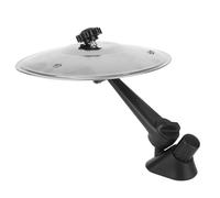 Penitue Mini piatto per bocchetta dell'aria, in acciaio inox e plastica, per bocchetta dell'aria, divertente decorazione automobilistica per gli amanti della musica, girevole a 360 gradi e facile da