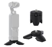 Penitue Mini Treppiede per DJI OSMO Pocket 3, Multi-Uso Piccolo Supporto da Tavolo con 1/4'' Montaggio Vite Portatile Manuale Selfie Bastone Dispositivo Film Accessori per Insta360 X5 X4 X3