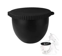 Penitue Rivestimento in silicone per mixer KitchenAid con testa inclinabile da 5 litri, inserto in silicone di ricambio per mixer da forno e cucina, accessori (nero)