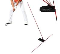 Penitue Supporto per Bastoncini da Golf Professionali, Ausilio per l'Allenamento del Piano e del Percorso dello Swing Allenatore di Allineamento Posturale Principianti Appassionati