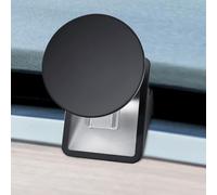 Penitue Supporto per Telefono, Supporto Magnetico Potente Telefono per Model 3 Highland e Model Y Juniper Accessori Auto Interni Decorazione Auto 2025 con 2 Anelli Magnetici (Nero)