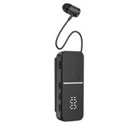 Penlimly Auricolari Senza Fili | Cuffie con Clip da Appuntare sul Bavero,Cuffie Per Fitness Con Display Digitale | Per Sport Corsa Allenamento Palestra Business Le Donne E Gli Uomini