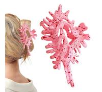 Penlimly Clip per capelli a forma di conchiglia, accessorio per capelli da ragazza, antiscivolo, decorativo, per donne, vacanze, matrimoni, uso quotidiano, sport, spiaggia