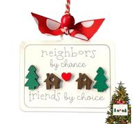 Penlimly Decorazioni Albero di Natale | Addobbo Festività per Amicizia di Quartiere - Addobbi Natalizi per Albero | per Famiglia Amici Donna Uomo Ragazzo Ragazza