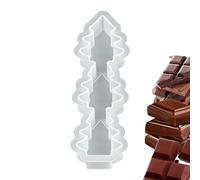 Penlimly Natalizi per Resina | Stampo a 3 Cavità con Babbo Natale Albero Alce | Attrezzatura per Artigiani per Cera Sapone Gesso Argilla Cioccolato | Decorazioni per la Casa Progetti Artistici Dolci