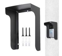 Penlimly Placca Frontale per Campanello | Montaggio Copri Campanello Chime - Supporto Sostitutivo Impermeabile Protezione Pioggia per Esterni Porta di Casa
