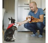 Penlimly Pupi Di Peluche - Bambola da Educativa - Bambola Da Mano Morbida,ideale per Gioco in Classe e in Famiglia per Storytelling per Pasqua per Bambini con Gatti e Cuccioli di Cane