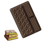 Penlimly Stampo Per Tavolette Di Cioccolato In Silicone - 30g ケアクリーム,Stampo da Cucina Rettangolare Lavabile in Lavastoviglie per Compleanni Halloween Matrimoni Feste, Cucina Per Dolci Matrimoni