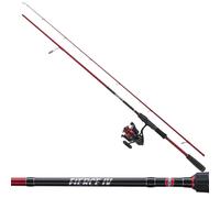 PENN Canna da Pesca in Acqua Salata-Reel Spinning Combo FIERCE IV Labrax 15-4...