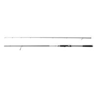 PENN Canna da spinning Conflict X Inshore, pesca d'acqua salata Pesce di mare Merluzzo, Spigola, Pollock, Sgombro, Squalo, forte peso leggero e versatile, Nero Grigio, 2,34 m Extra Fast Ambidestra