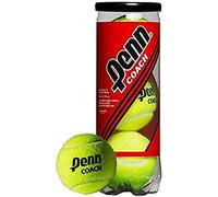 Penn Coach - Palline da tennis stampate (1 confezione da 3 palline)