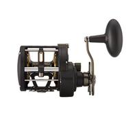 Penn Fathom® II Level Wind, Mulinello da pesca in acqua salata, Baitcasting, Oro Nero, 30 | Mano Sinistra